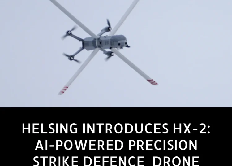 Helsing Introduces HX-2: AI-Powered Autonomous Strike Drone for Modern Warfare