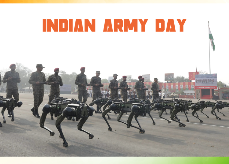 Indian Army Unveils AI-Powered Robotic Mules at 77th Army Day Parade